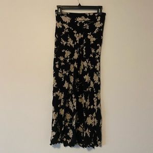 Floral Old Navy Midi Skirt